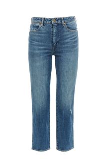 Прямые синие джинсы с пятью карманами Retro Straight Wrangler