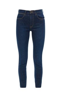Синие джинсы скинни с высокой талией Body Bespoke Wrangler