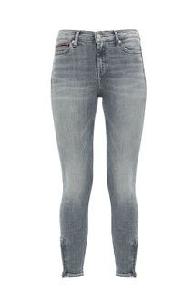 Серые джинсы скинни Nora Tommy Jeans