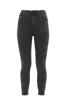 Серые джинсы скинни с высокой талией Mile High Super Skinny Levis®