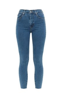 Синие джинсы скинни с высокой талией Mile High Super Skinny Levis®