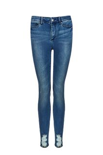 Джинсы с заломами и рваными деталями J24 Armani Exchange