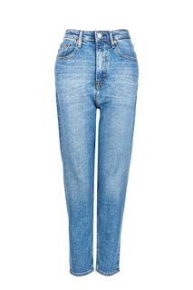 Зауженные синие джинсы с высокой талией TJ 2004 Tommy Jeans