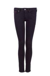 Черные джинсы скинни с низкой талией Sophie Tommy Jeans