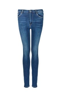 Синие джинсы скинни с высокой талией Santana Tommy Jeans
