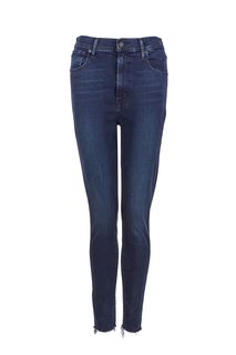 Джинсы с необработанным краем Mile High Super Skinny Levis®