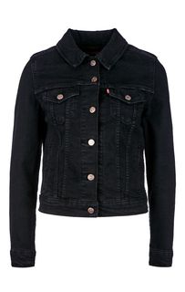 Черная джинсовая куртка с карманами Original Trucker Levis®