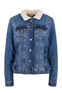 Утепленная джинсовая куртка на кнопках Tom Tailor Denim