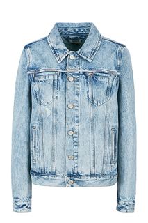Синяя джинсовая куртка с карманами Tommy Jeans