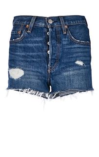 Рваные джинсовые шорты 501 High Rise Levis®