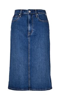 Джинсовая юбка средней длины Calvin Klein Jeans