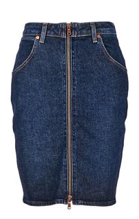 Короткая джинсовая юбка на молнии Wrangler
