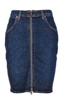 Короткая джинсовая юбка на молнии Wrangler