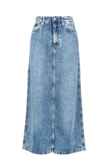 Юбка из денима с карманами Calvin Klein Jeans