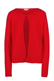 Красный хлопковый кардиган Tom Tailor