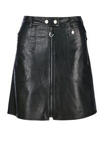 Короткая юбка на молнии Pennyblack