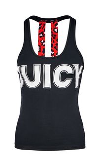 Черный топ с логотипом Juicy Couture