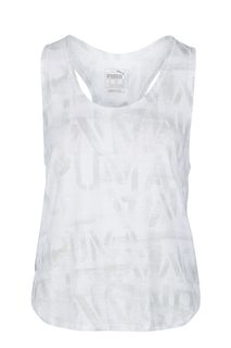 Белый топ в спортивном стиле Puma