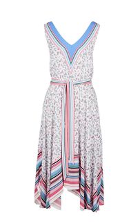 Платье из вискозы с принтом пейсли Tom Tailor