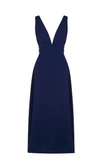 Платье средней длины из вискозы Armani Exchange