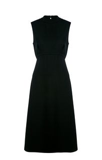 Платье черного цвета с расклешенной юбкой Marciano Guess