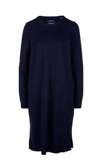 Однотонное шерстяное платье Gant