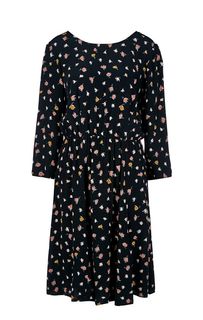 Платье из вискозы с расклешенной юбкой Vero Moda