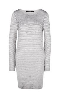 Хлопковое платье в полоску Vero Moda