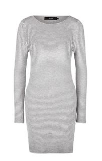 Хлопковое платье в полоску Vero Moda