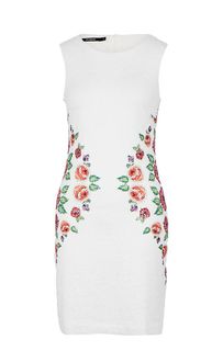Кружевное платье с цветочным принтом Desigual