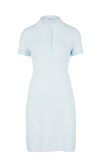 Платье из хлопка с отложным воротничком Lacoste