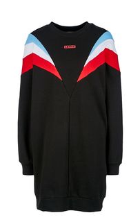 Короткое платье-свитшот черного цвета Levis®
