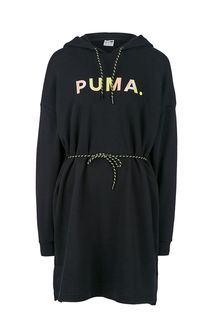 Платье-толстовка с логотипом бренда Puma