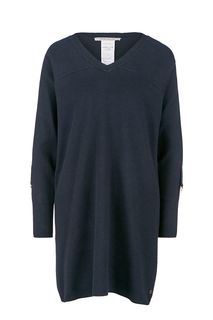 Короткое трикотажное платье синего цвета Pennyblack
