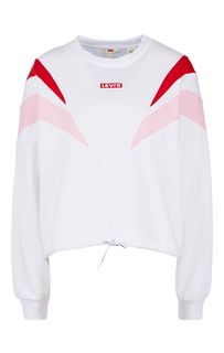 Белый свитшот с логотипом бренда Levis®