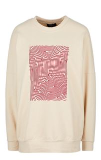 Хлопковый свитшот с принтом Urban Tiger