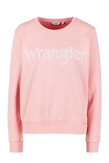 Свитшот из хлопка с фактурным принтом Wrangler
