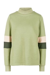 Хлопковый свитшот цвета хаки UNU Clothing