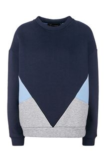 Синий хлопковый свитшот Endorphine