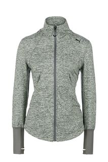 Серая толстовка на молнии Puma