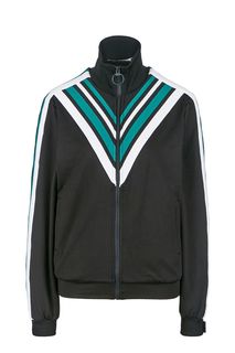 Черная толстовка на молнии Guess