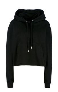 Укороченная толстовка с необработанным краем Calvin Klein Jeans