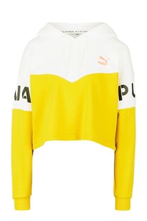 Укороченная толстовка с капюшоном Puma