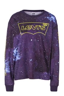 Хлопковая футболка с логотипом бренда Star Wars™ х Levis®