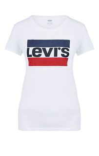 Хлопковая футболка с принтом Levis®