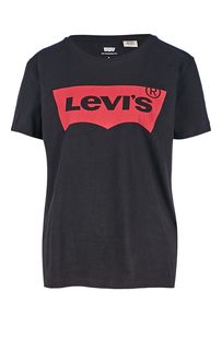 Хлопковая футболка с логотипом бренда Levis®