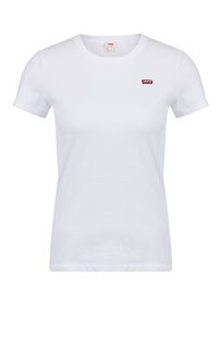 Хлопковая футболка белого цвета Levis®