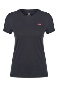 Хлопковая футболка черного цвета Levis®