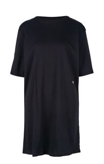 Туника-футболка черного цвета с короткими рукавами Armani Exchange