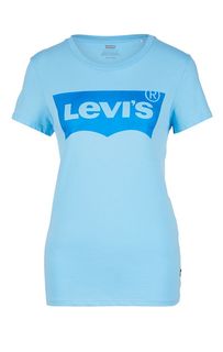 Хлопковая футболка с логотипом бренда Levis®